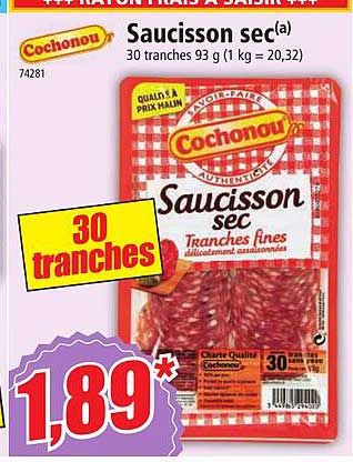 Saucisson Sec Cochonou