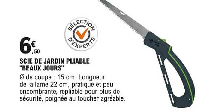 Scie De Jardin Pliable "beaux Jours"