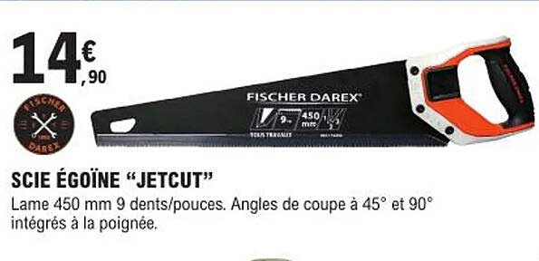 scie égoïne "jetcut"