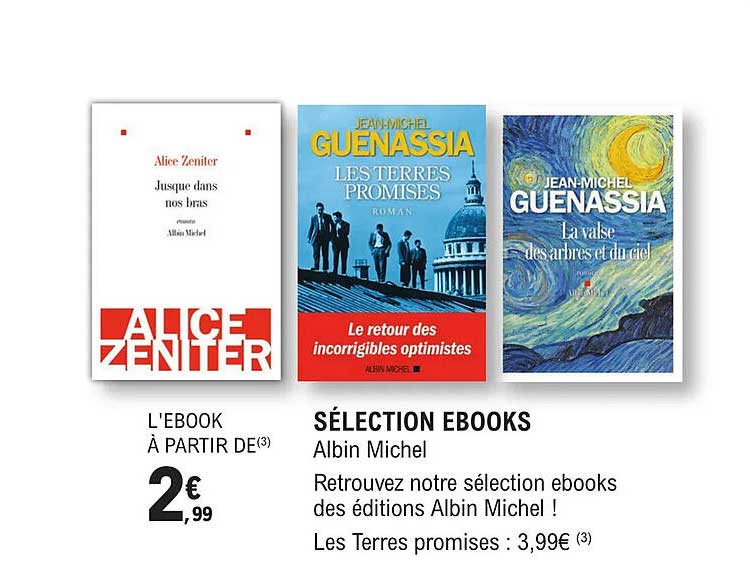 sélection ebooks - albin michel