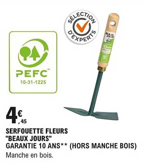 serfouette fleurs "beaux jours"