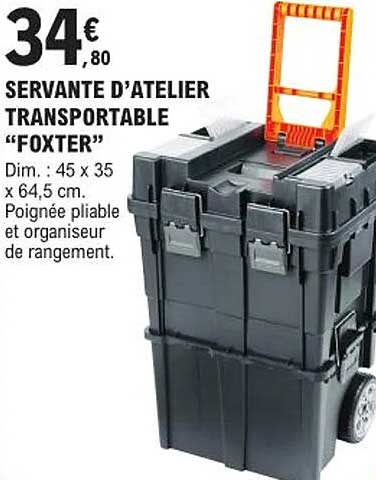 servante d'atelier transportable "foxter"