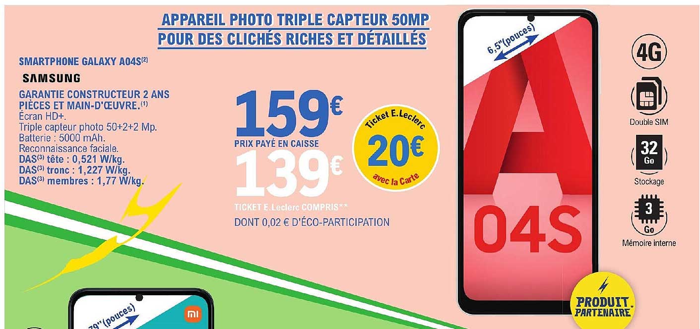 Smartphone Galaxy A04s Samsung