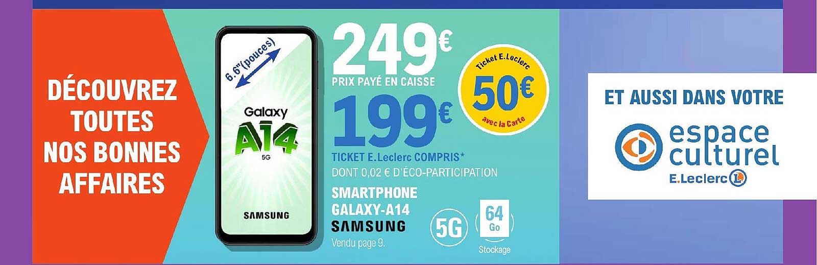 Smartphone Galaxy-A14 Samsung