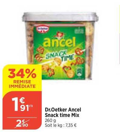 snack time mix dr. oetker ancel