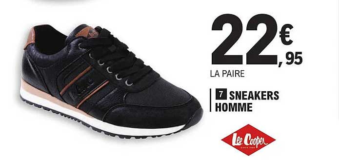 sneakers homme lee cooper