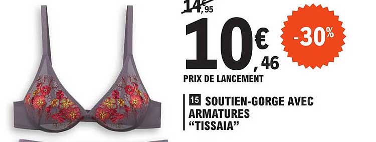 soutien-gorge avec armatures "tissaia"