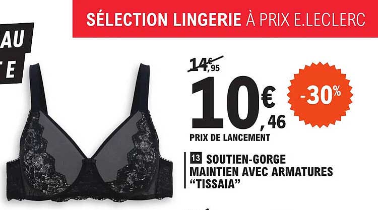 soutien-gorge maintien avec armatures "tissaia"