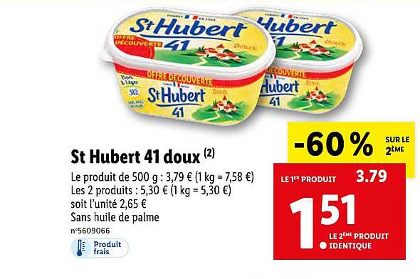 st hubert 41 doux