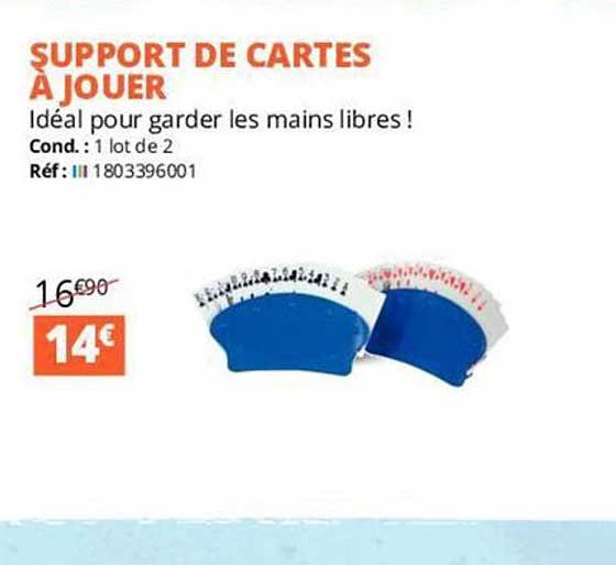 support de cartes à jouer