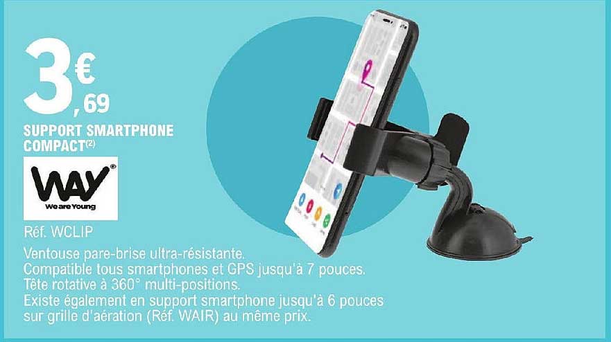 support smartphone compact way