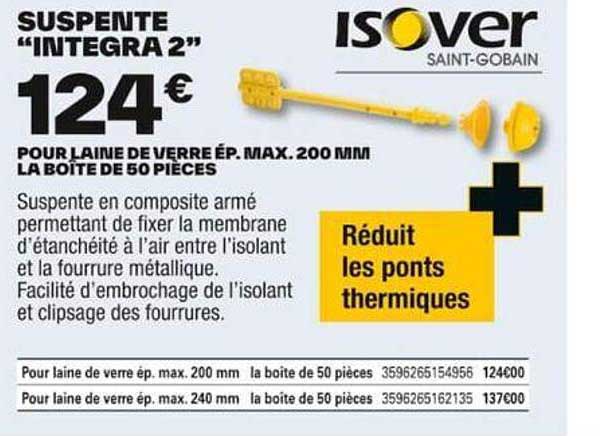 suspente "integra2" isover