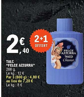 talc "felce azzurra"