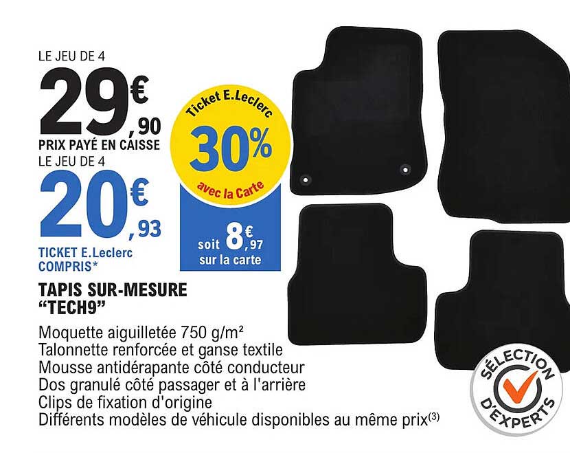 tapis sur-mesure "tech9"