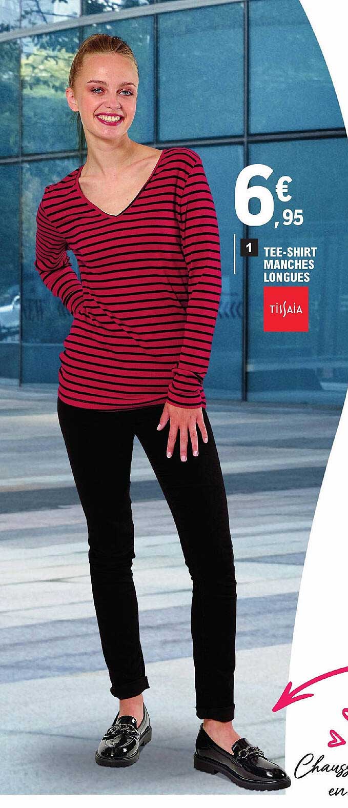 tee-shirt manches longues tissaia