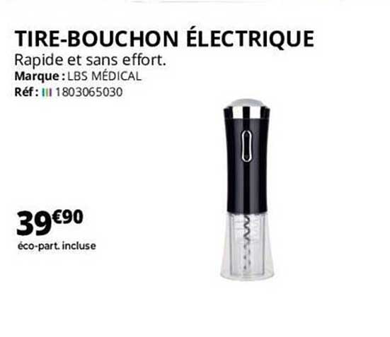 tire-bouchon électrique