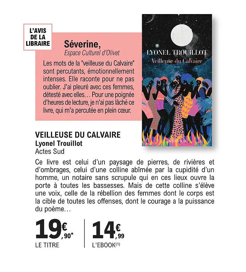 Veilleuse Du Calvaire - Lyonel Trouillot