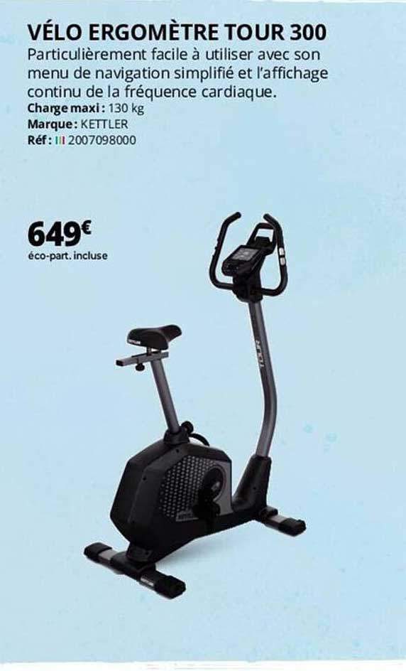 vélo ergomètre tour 300