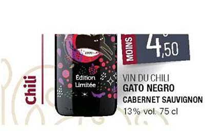 vin du chili gato negro cabernet sauvignon