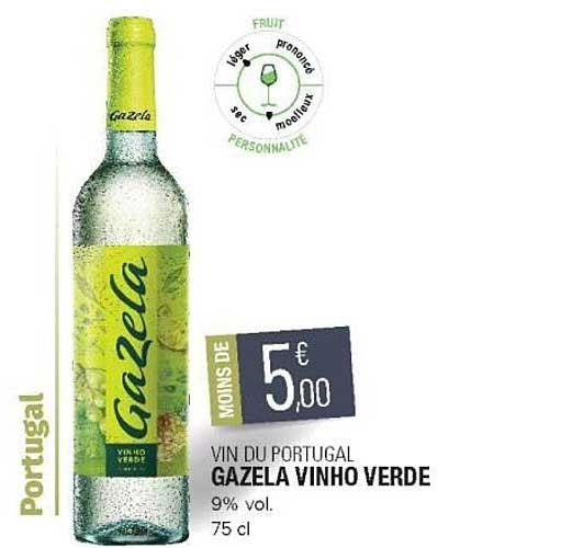vin du portugal gazela vinho verde