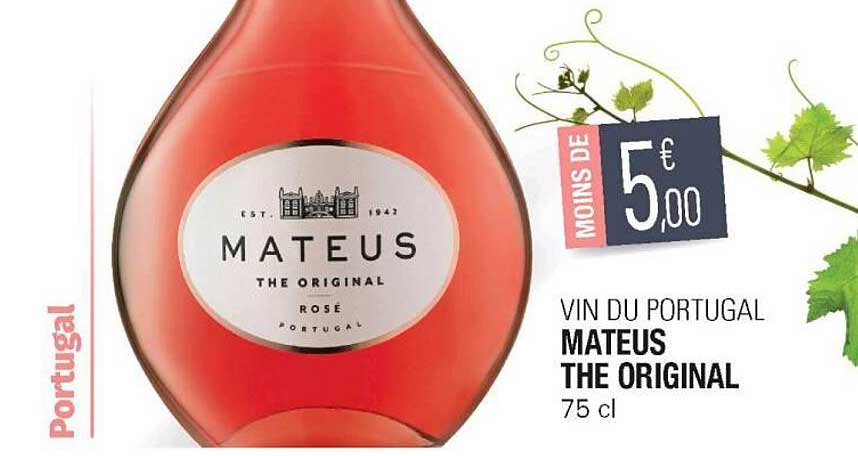 Vin Du Portugal Mateus The Original