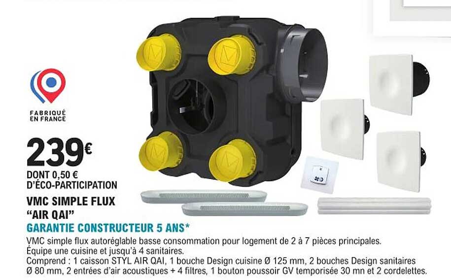 vmc simple flux "air qai"
