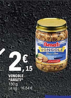 vongole "amati"