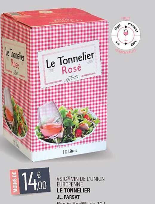 vsig vin de l'union europenne le tonnelier jl parsat