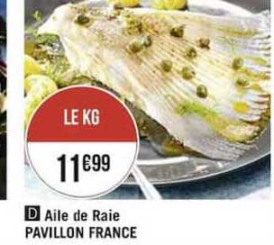 aile de raie pavillon france