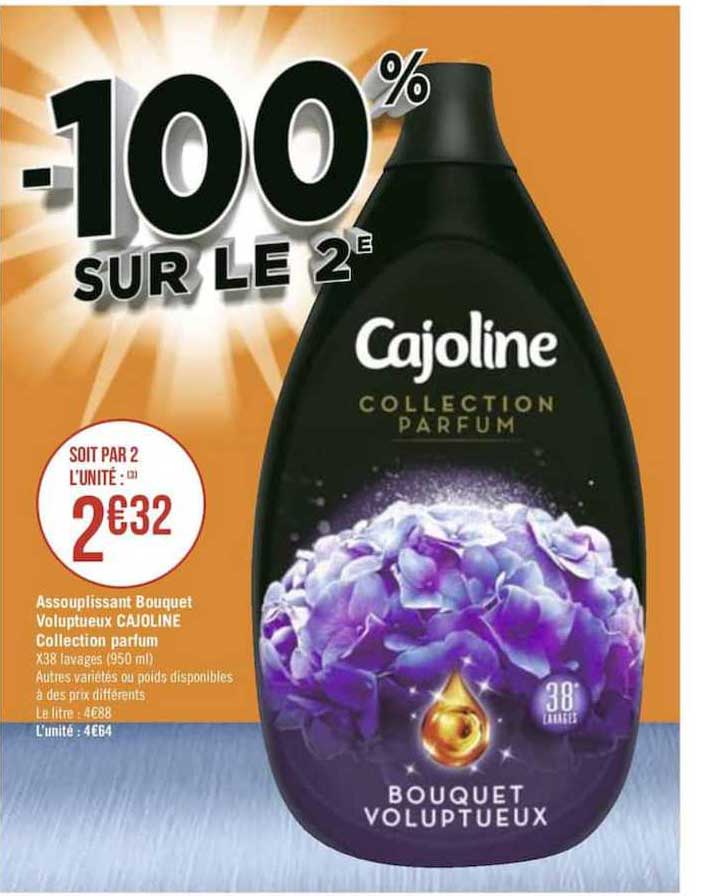 Assouplissant Bouquet Voluptueux Cajoline Collection Parfum