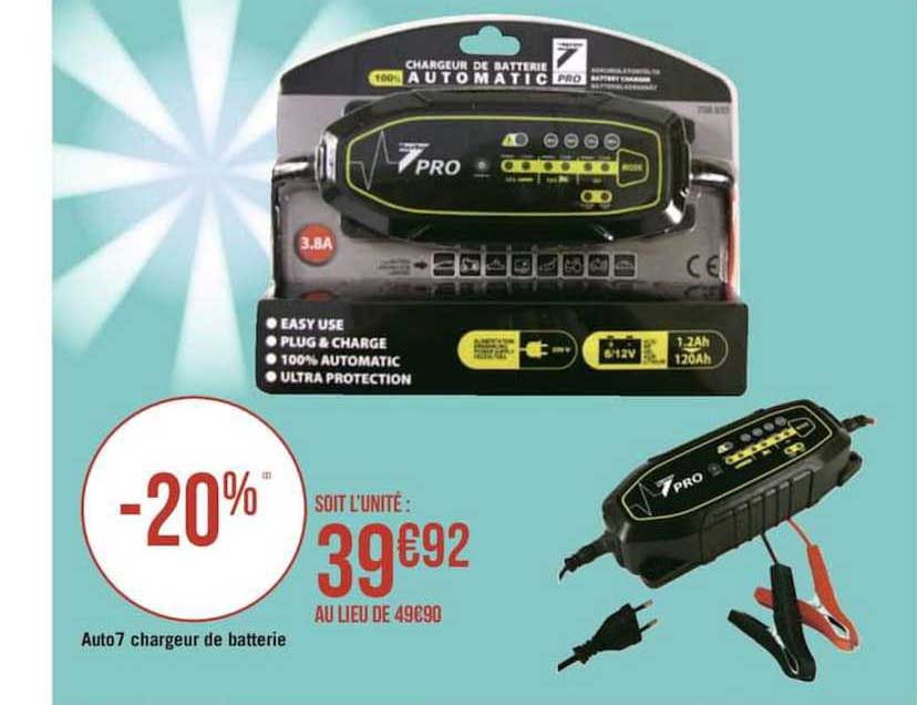 Auto7 Chargeur De Batterie