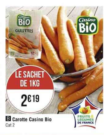 Carotte Casino Bio