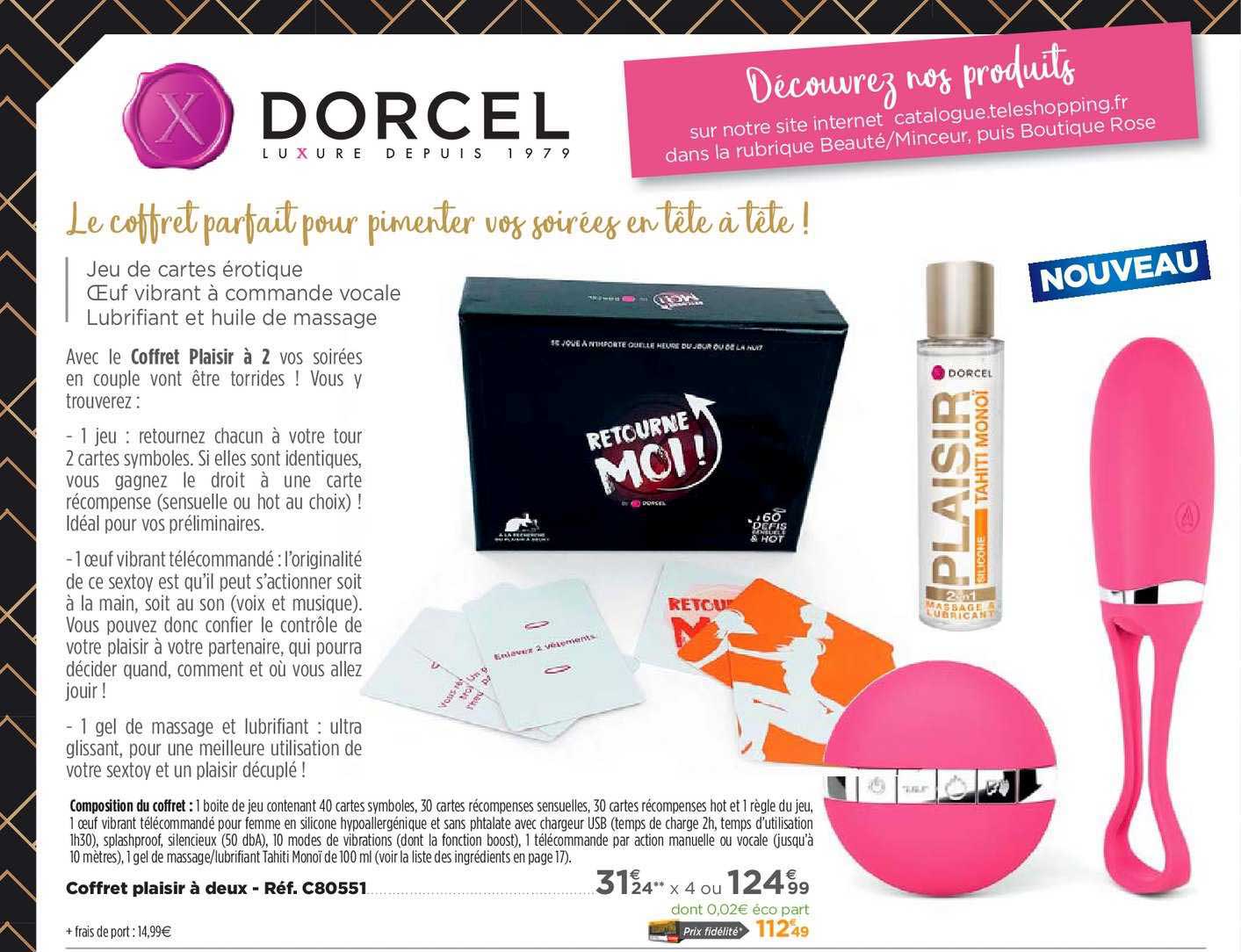 coffret plaisir à deux