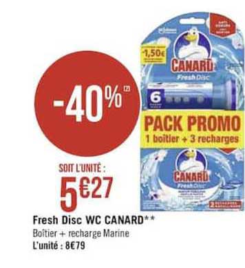 fresh disc wc canard