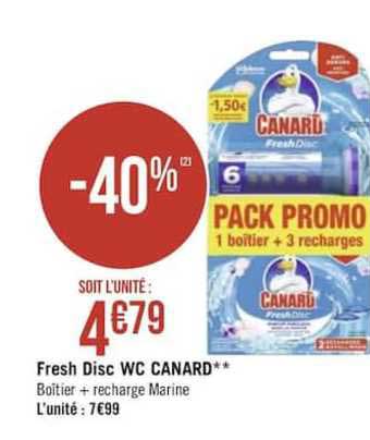 fresh disc wc canard