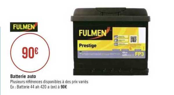 fulmen batterie auto