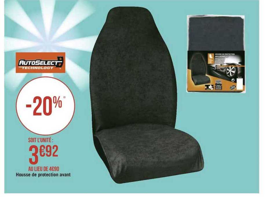 housse de protection avant