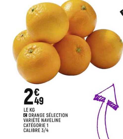 orange sélection variété naveline