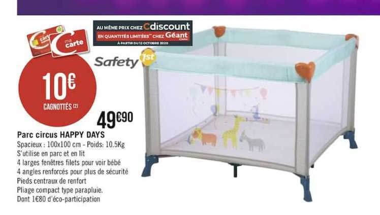 parc circus happy days