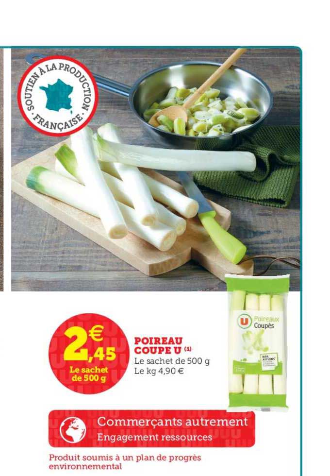 Poireau Coupe U