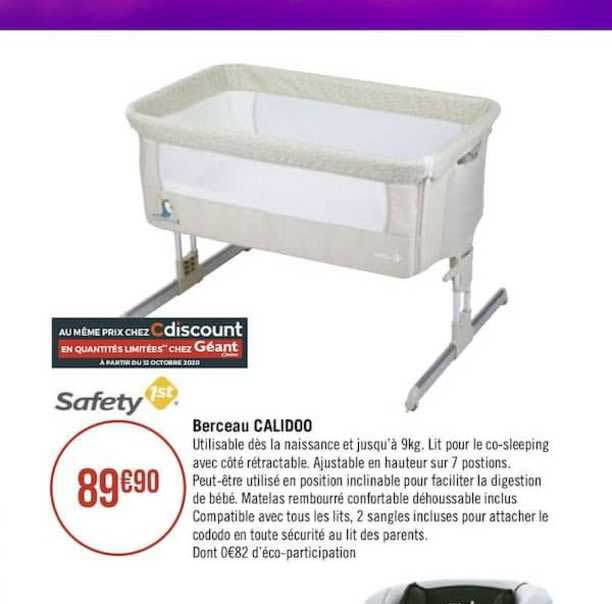 safety berceau calidoo