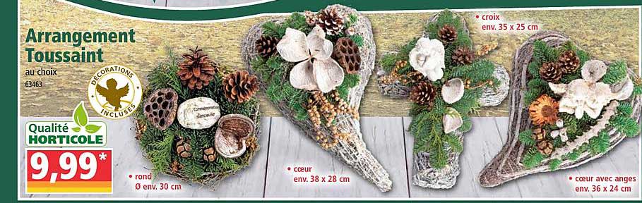 Arrangement Toussaint