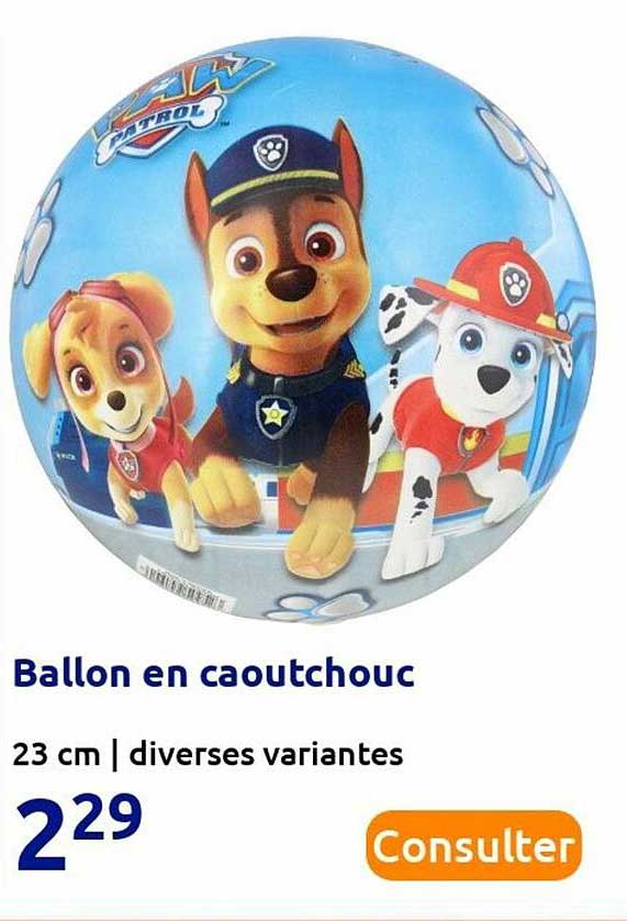 Ballon En Caoutchouc
