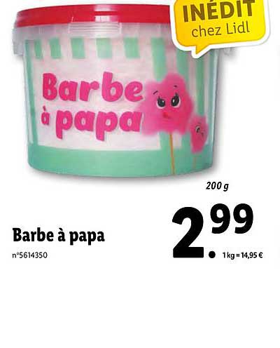 barbe à papa