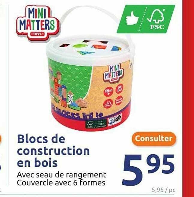 Blocs De Construction En Bois