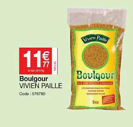 boulgour vivien paille