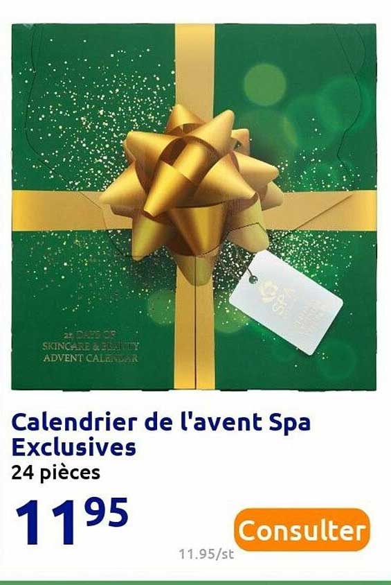 calendrier de l'avent spa exclusives
