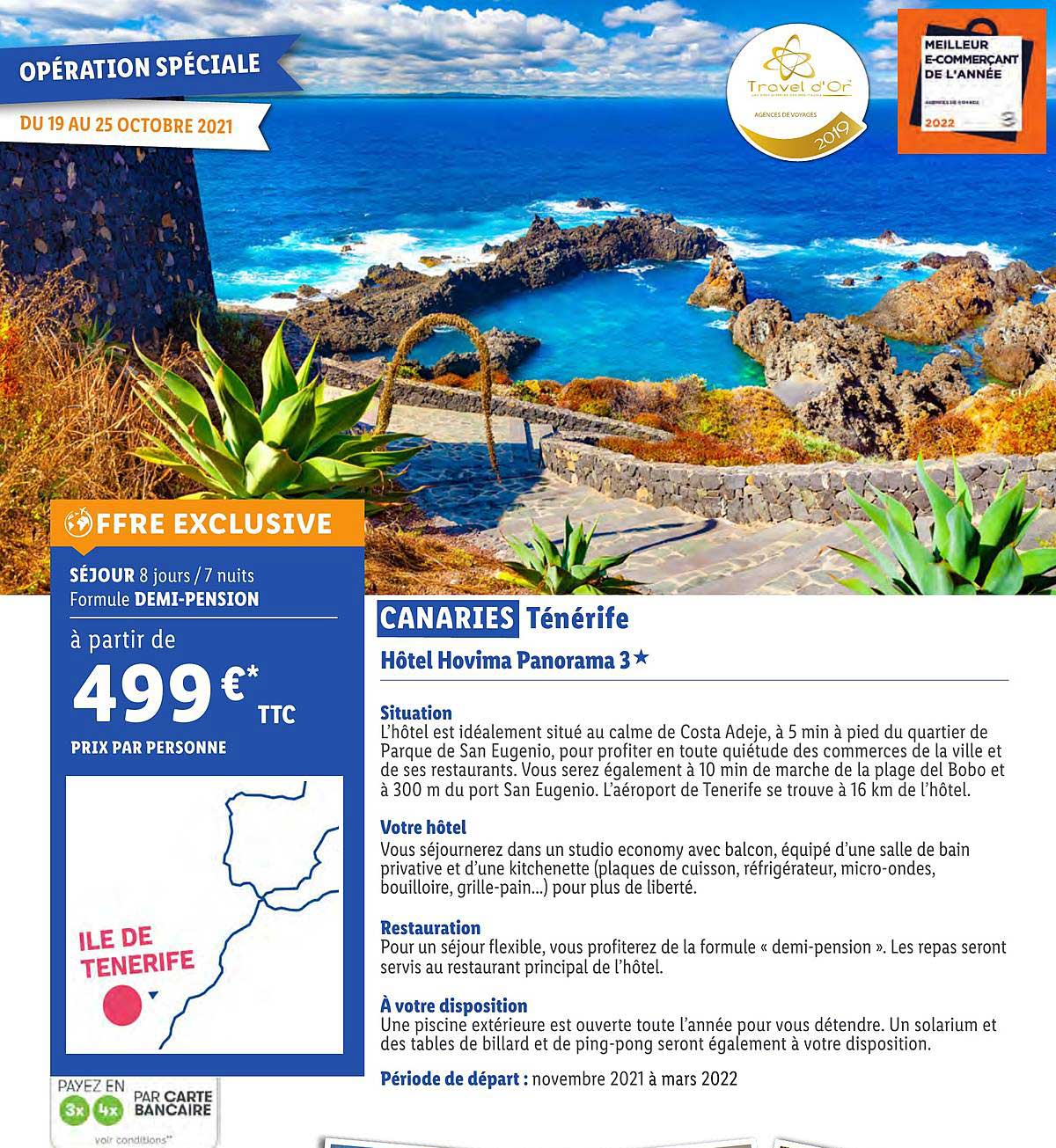 canaries : ténérife