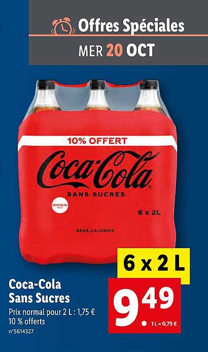 coca-cola sans sucres