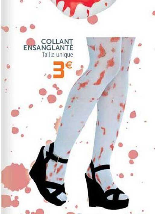 collant ensanglanté